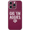 Texas A&M University Gig Em Aggies iPhone 16 Pro Skin
