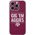 Texas A&M University Gig Em Aggies iPhone 16 Pro Skin