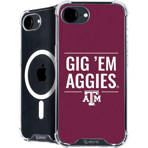 Texas A&M University Gig Em Aggies iPhone 16e MagSafe Case