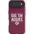 Texas A&M University Gig Em Aggies iPhone 17 Air Impact Case