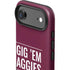 Texas A&M University Gig Em Aggies iPhone 17 Air Impact Case
