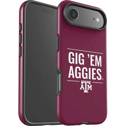Texas A&M University Gig Em Aggies iPhone 17 Air Impact Case