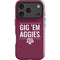 Texas A&M University Gig Em Aggies iPhone 17 Pro Impact Case