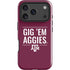 Texas A&M University Gig Em Aggies iPhone 17 Pro Impact Case