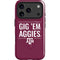 Texas A&M University Gig Em Aggies iPhone 17 Pro Magsafe Impact Case