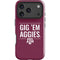 Texas A&M University Gig Em Aggies iPhone 17 Pro Max Impact Case