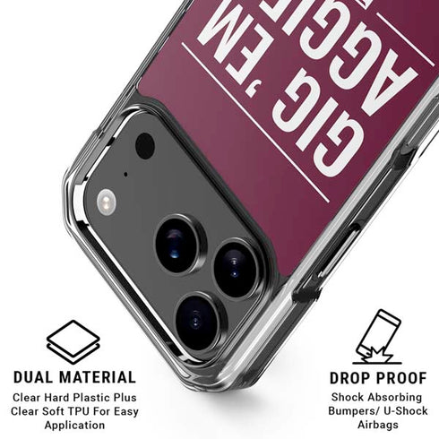 Texas A&M University Gig Em Aggies iPhone 17 Pro Max MagSafe Case