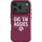 Texas A&M University Gig Em Aggies iPhone 18 Pro Impact Case