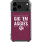Texas A&M University Gig Em Aggies iPhone 18 Pro Max Clear Case