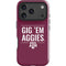 Texas A&M University Gig Em Aggies iPhone 18 Pro Max Impact Case