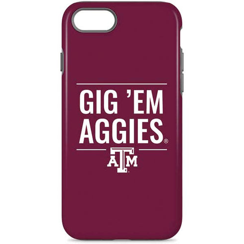 Texas A&M University Gig Em Aggies iPhone Cases
