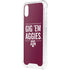 Texas A&M University Gig Em Aggies iPhone XS Clear Case