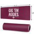 Texas A&M University Gig Em Aggies Gaming Mouse Pad