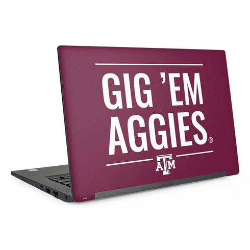 Texas A&M University Gig Em Aggies Dell Latitude Skin
