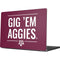Texas A&M University Gig Em Aggies Apple MacBook Pro 14-inch Skin