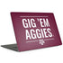 Texas A&M University Gig Em Aggies MacBook Skins