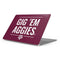 Texas A&M University Gig Em Aggies Apple MacBook Pro 16-inch Skin
