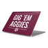 Texas A&M University Gig Em Aggies Apple MacBook Pro 16-inch Skin