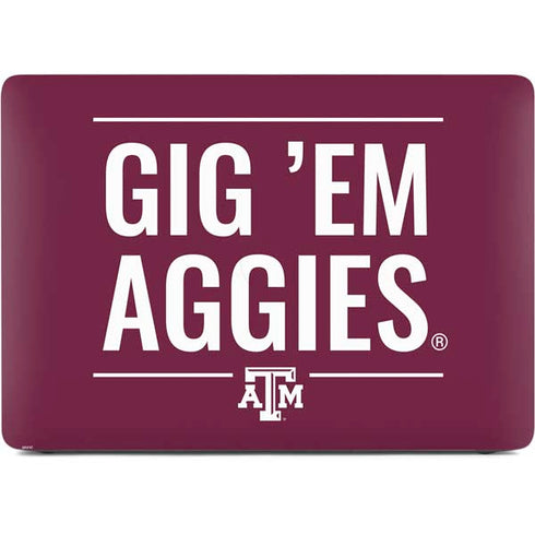 Texas A&M University Gig Em Aggies Apple MacBook Pro 16-inch Skin