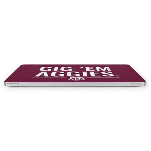 Texas A&M University Gig Em Aggies Apple MacBook Pro 16-inch Skin