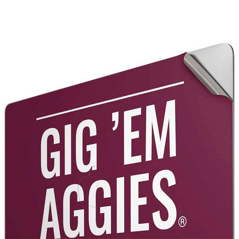 Texas A&M University Gig Em Aggies Apple MacBook Pro 16-inch Skin