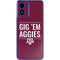 Texas A&M University Gig Em Aggies Moto G Play 4G (2024) Skin