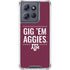 Texas A&M University Gig Em Aggies Moto G Play 5G (2025) Clear Case