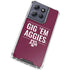Texas A&M University Gig Em Aggies Moto G Power 5G (2025) Clear Case