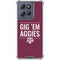 Texas A&M University Gig Em Aggies Moto G Stylus 5G (2025) Clear Case