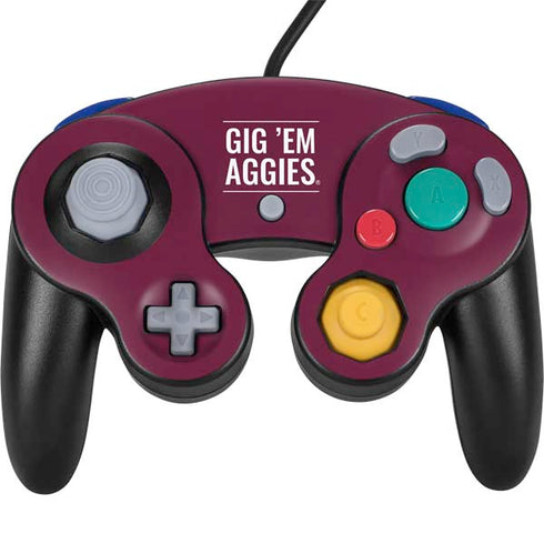Texas A&M University Gig Em Aggies Nintendo Skins