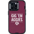 Texas A&M University Gig Em Aggies Otterbox Defender iPhone Skin