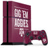 Texas A&M University Gig Em Aggies PlayStation PS4 Skins