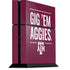 Texas A&M University Gig Em Aggies PlayStation PS4 Skins