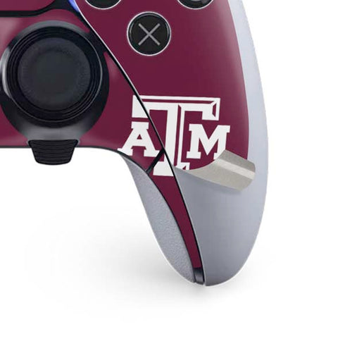 Texas A&M University Gig Em Aggies PS5 DualSense Edge Pro Controller Skin