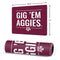 Texas A&M University Gig Em Aggies Gaming Mouse Pad
