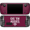 Texas A&M University Gig Em Aggies Steam Deck Handheld Gaming Computer OLED Skin