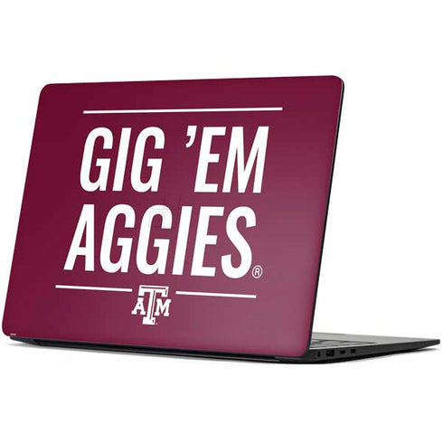 Texas A&M University Gig Em Aggies Surface Laptop 7 13.8in Skin
