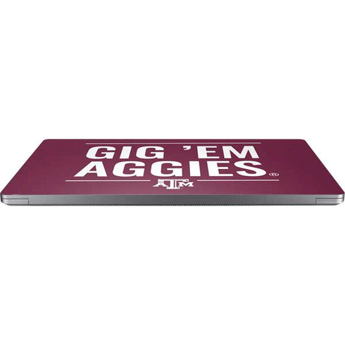 Texas A&M University Gig Em Aggies Laptop Skins