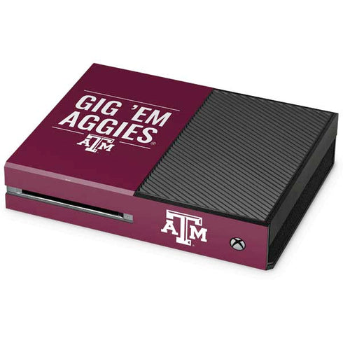 Texas A&M University Gig Em Aggies Xbox One Skins