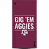 Texas A&M University Gig Em Aggies XBox Series X Digital Edition Console Skin