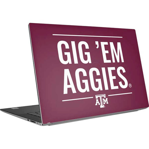 Texas A&M University Gig Em Aggies Dell XPS Skin