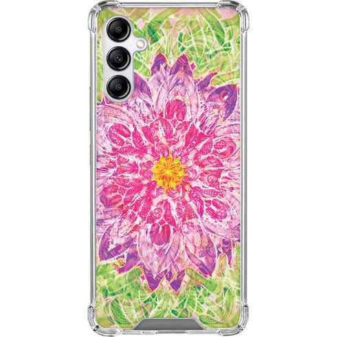 Ginseng Flower Gabb Phone 4 Clear Case