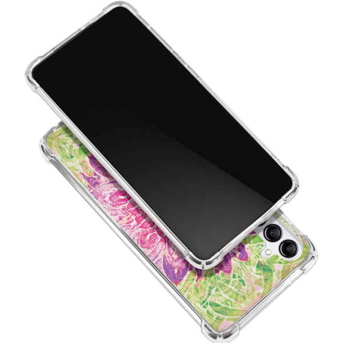 Ginseng Flower Gabb Phone 4 Clear Case