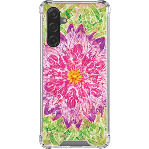 Ginseng Flower Galaxy A17 Clear Case