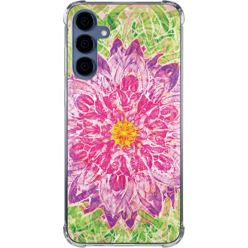 Ginseng Flower Galaxy A35 5G Clear Case