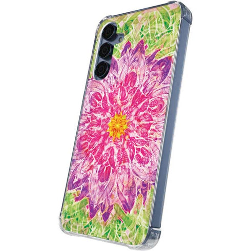 Ginseng Flower Galaxy A35 5G Clear Case