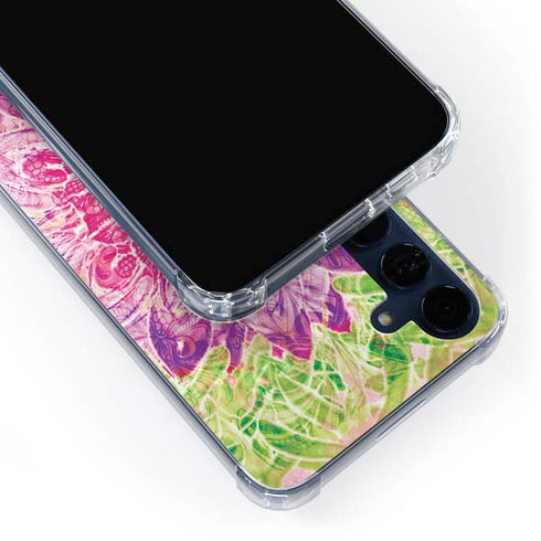 Ginseng Flower Galaxy A55 5G Clear Case