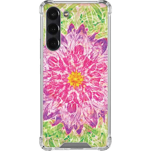 Ginseng Flower Galaxy S24 FE Clear Case