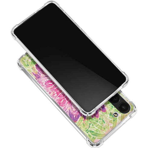 Ginseng Flower Galaxy S24 FE Clear Case