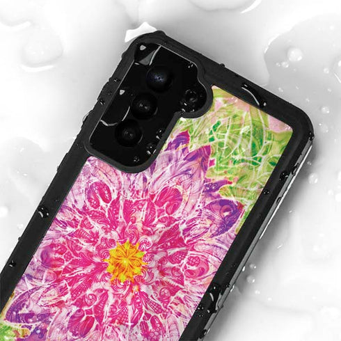 Ginseng Flower Galaxy S24 Plus Waterproof Case